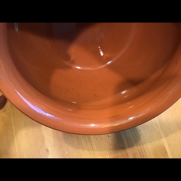 VINTAGE NITTSJO SWEDEN POTTERY PLANTER 1981 REDWARE FLORAL MORIAGE - Picture 10 of 10